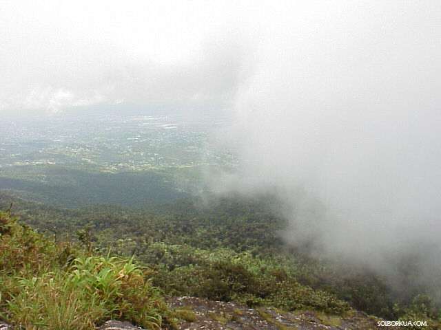 El Yunqque, Montaintop cloudes.