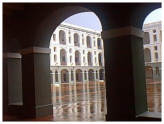 Inside Ballaj� barracks