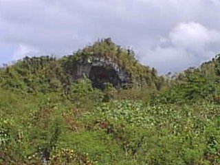 Karst formation in Vege Baja
